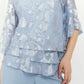 💝Elegant damtopp i chiffong med vida ben och byxor