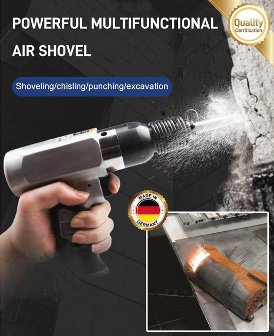 🔧 50% RABATT NU! ⚡ Hand-held Pointed Hammer Grooving & Rust Removal Impact Air Shovel – Kraftfull Pneumatisk & 4 Blad – Perfekt för Bilreparation, Stenbearbetning & Rostborttagning 🛠️