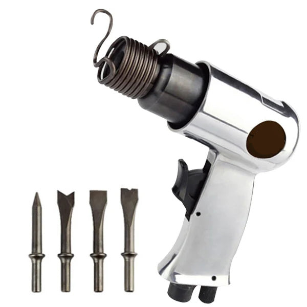 🔧 50% RABATT NU! ⚡ Hand-held Pointed Hammer Grooving & Rust Removal Impact Air Shovel – Kraftfull Pneumatisk & 4 Blad – Perfekt för Bilreparation, Stenbearbetning & Rostborttagning 🛠️