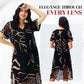 👗 50% RABATT NU! 🎀 Böljande V-ringad tryckt långklänning – Mjukt, luftig & romantisk – Perfekt för sommaren, stranden eller en kvällspromenad – böljande siluett med elegant fall ✨🌸