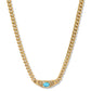 💥Shiny Zircon Pendant Necklace in Stainless Steel