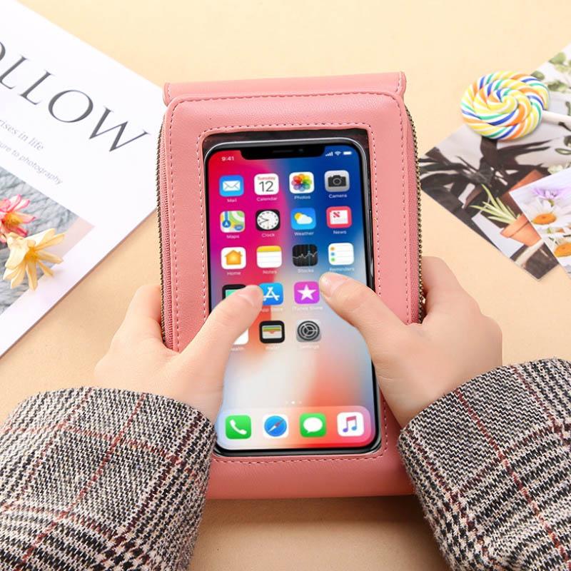 👜 Exklusiv Rea 50% Rabatt! 📱 Kvinnors Touchskärms Meddelandeväska