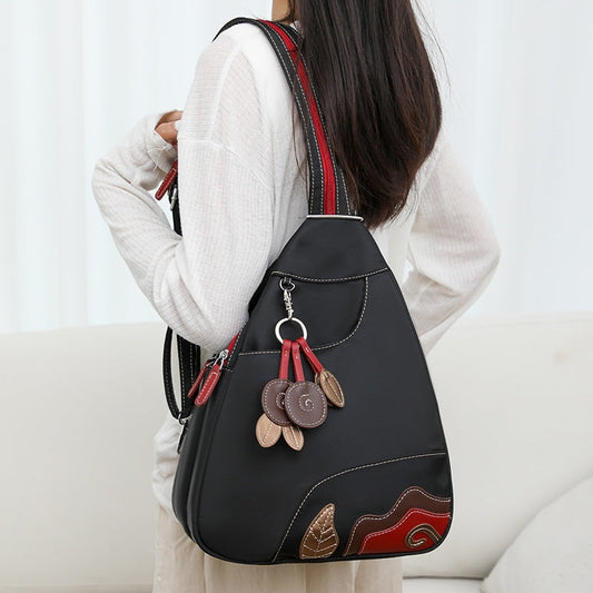 🎒 50% RABATT NU! ✨ Women's Stylish Convertible Crossbody Backpack – 3-i-1 Bärstil & Smart Förvaring – Perfekt för Vardag, Resor & Pendling 🌸