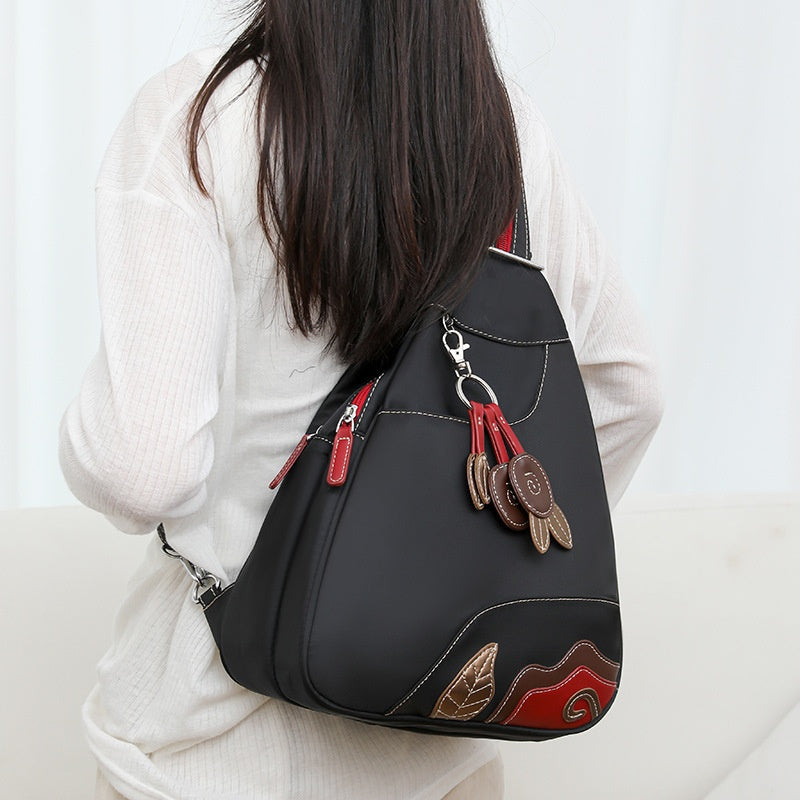 🎒 50% RABATT NU! ✨ Women's Stylish Convertible Crossbody Backpack – 3-i-1 Bärstil & Smart Förvaring – Perfekt för Vardag, Resor & Pendling 🌸