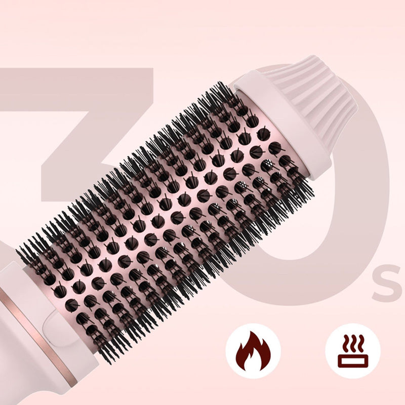 💇‍♀️✨2-i-1 Volymkam🌟Joniskt Material med Anti-Statiska Tänder för Omedelbar Lift & Volym i Ett Steg🌀