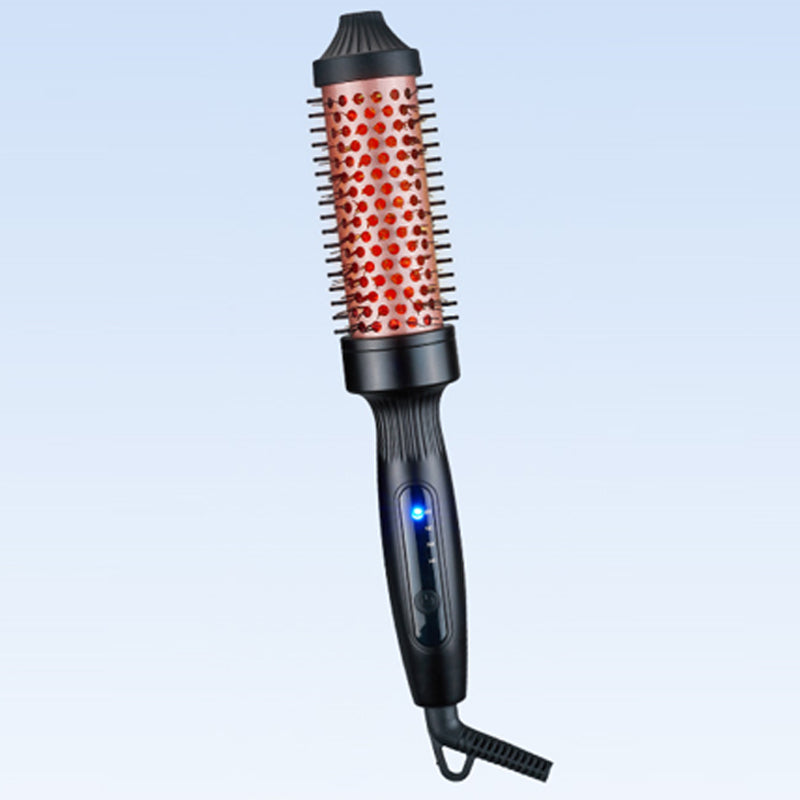 💇‍♀️✨2-i-1 Volymkam🌟Joniskt Material med Anti-Statiska Tänder för Omedelbar Lift & Volym i Ett Steg🌀
