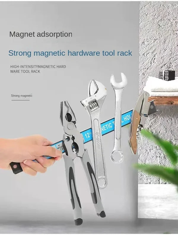 🧲 50% RABATT NU! 🛠️ Kraftfull Magnetisk Verktygshållare – 30 kg Bärkraft, Snabbkopplingsdesign – För Organisering i Verkstad & Garage 🔧