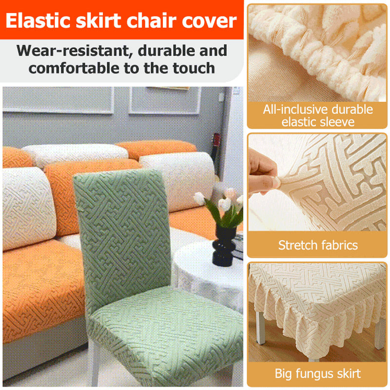 🔥 50% RABATT! 💺 MATSTOLSÖVERDRAG - Elastiskt 95% Polyester, Enkelt att Montera och Tvätta, Skydd mot Slitage och Flera Färger att Välja Mellan 🛋️✨
