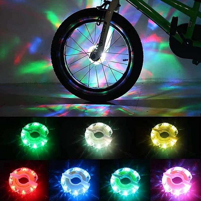 🔥Julrea – upp till 50 % rabatt🎅✨ LED-cykelhjulslampa för nattcykling