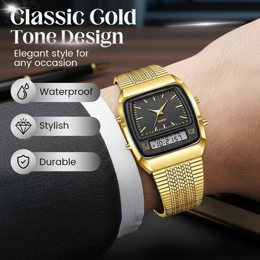⌚🌟 50% RABATT! Dual System Multifunktions Digital Sportklocka