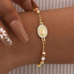 ✝️Populært tilbud✨Elegant armbånd med kors og strass