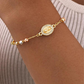 ✝️Populært tilbud✨Elegant armbånd med kors og strass