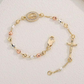 ✝️Populært tilbud✨Elegant armbånd med kors og strass