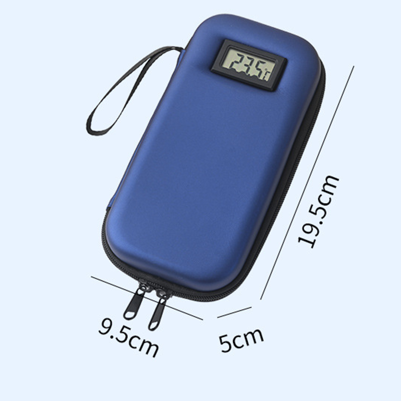Insulin Kylväska för Resor med Temperaturskärm