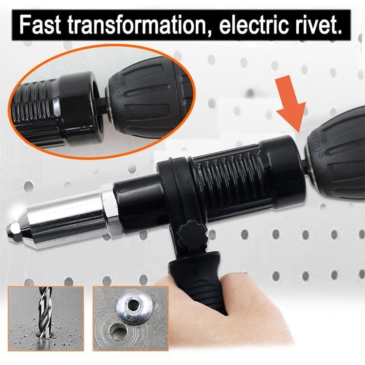 🔧 50% RABATT! ⏰ Professionell nitpistoladaptersats med 4 olika munstycksbultar – Kompatibel med de flesta nitpistoler – Robust & lätt att byta – perfekt för bilreparation, plåtjobb eller hobbyprojekt 🛠️