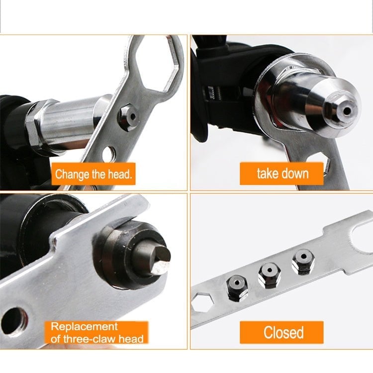 🔧 50% RABATT! ⏰ Professionell nitpistoladaptersats med 4 olika munstycksbultar – Kompatibel med de flesta nitpistoler – Robust & lätt att byta – perfekt för bilreparation, plåtjobb eller hobbyprojekt 🛠️