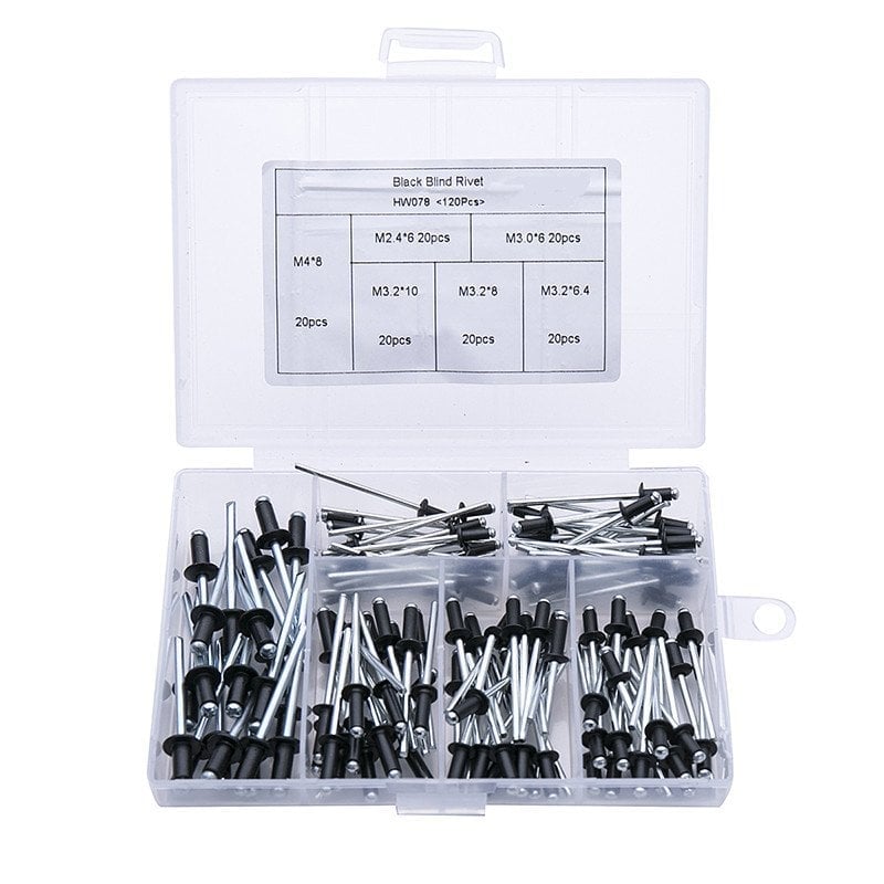 🔧 50% RABATT! ⏰ Professionell nitpistoladaptersats med 4 olika munstycksbultar – Kompatibel med de flesta nitpistoler – Robust & lätt att byta – perfekt för bilreparation, plåtjobb eller hobbyprojekt 🛠️