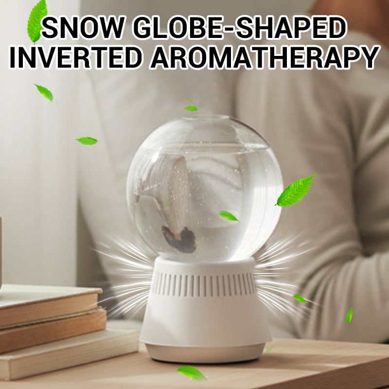 ⏰ Endast nu 49% rabatt!⏳ Julens specialerbjudanden 🔥Snöglobformad inverterad aromaterapi