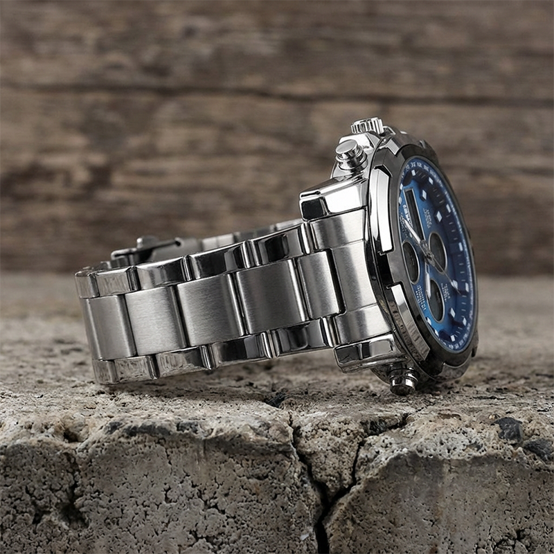⌚ 50% RABATT! 💪 Vattentäta Militärklockor för Män – Analog-Digital, Slitstark & Funktionell Design för Outdoor 🏕️