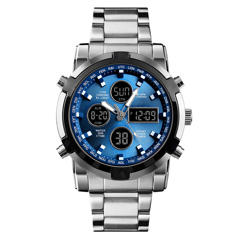 ⌚ 50% RABATT! 💪 Vattentäta Militärklockor för Män – Analog-Digital, Slitstark & Funktionell Design för Outdoor 🏕️