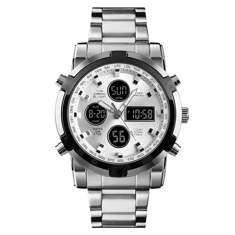⌚ 50% RABATT! 💪 Vattentäta Militärklockor för Män – Analog-Digital, Slitstark & Funktionell Design för Outdoor 🏕️