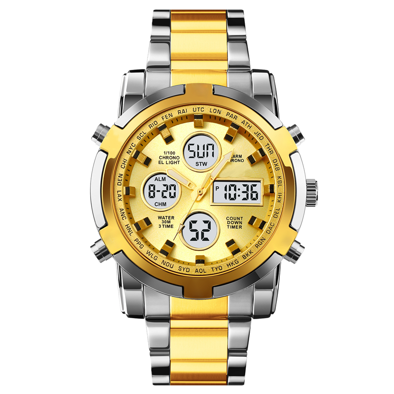 ⌚ 50% RABATT! 💪 Vattentäta Militärklockor för Män – Analog-Digital, Slitstark & Funktionell Design för Outdoor 🏕️