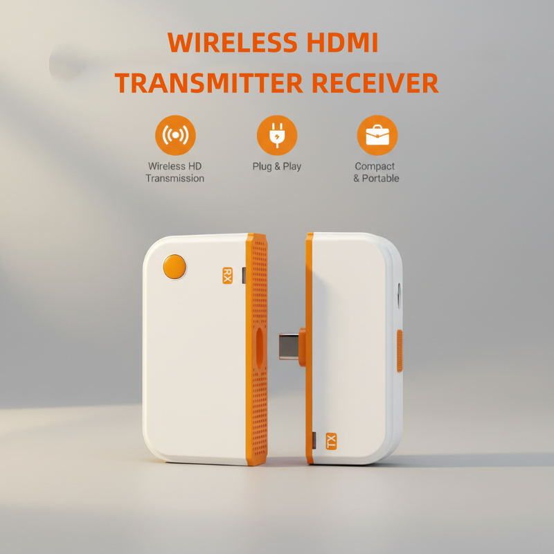 🔥 50% RABATT 📡 Trådlös HDMI-sändare & mottagare ✨ Plug-and-play, 1080P/60Hz & dubbla skärmlägen – smidigt för arbete, spel och filmkvällar 🎥