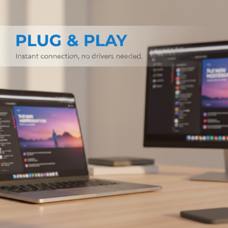 🔥 50% RABATT 📡 Trådlös HDMI-sändare & mottagare ✨ Plug-and-play, 1080P/60Hz & dubbla skärmlägen – smidigt för arbete, spel och filmkvällar 🎥