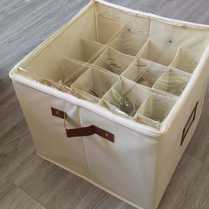 👟 50% RABATT NU!📦 Hopfällbar Skoförvaring – Stor Kapacitet & Genomskinlig Topp – Dammtät Förvaringslåda för Skor ✨