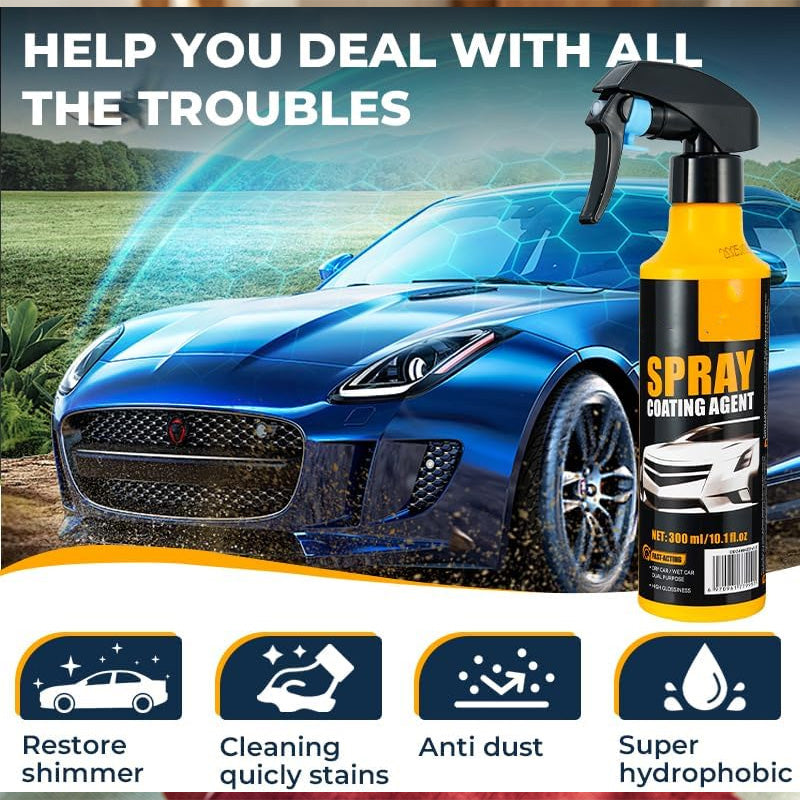 🚗 KÖP 2 FÅ 1 GRATIS! ✨ Högkvalitativ Billackering – Långvarig Glans, UV-skydd & Perfekt För En Utställningsliknande Finish 💎