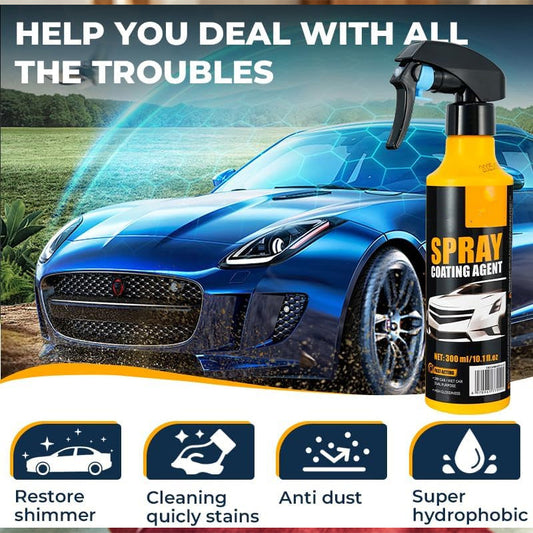 🚗 KÖP 2 FÅ 1 GRATIS! ✨ Högkvalitativ Billackering – Långvarig Glans, UV-skydd & Perfekt För En Utställningsliknande Finish 💎