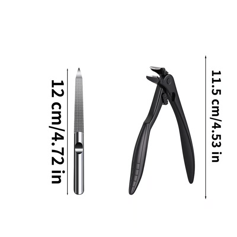 📢📢50 % RABATT!! ⏰ Perfekt böjd design | Nagelklippare i rostfritt stål | Enkelt grepp för äldre ✨【50 % RABATT】