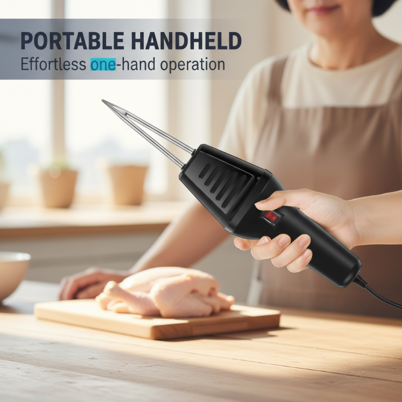 🏠️Essential Verktyg för hemmet🌟Elektrisk snabb kycklingpluckrare