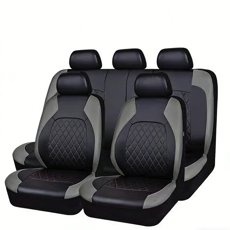 🚗 50% RABATT NU! 9‑delars universellt lädersätesöverdragsset – lyxigt, andningsbart & airbagkompatibelt – perfekt för bil, SUV och pickup 🛋️✨