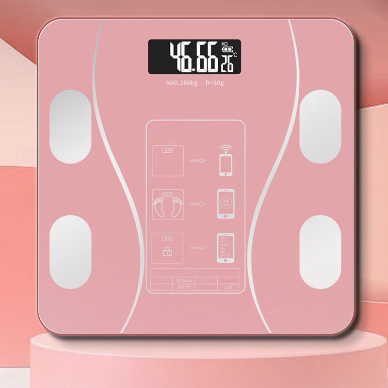 🏅🔥Sista dagens rea 56% RABATT🔥Vikt & Kroppsfett Smart Digital Våg