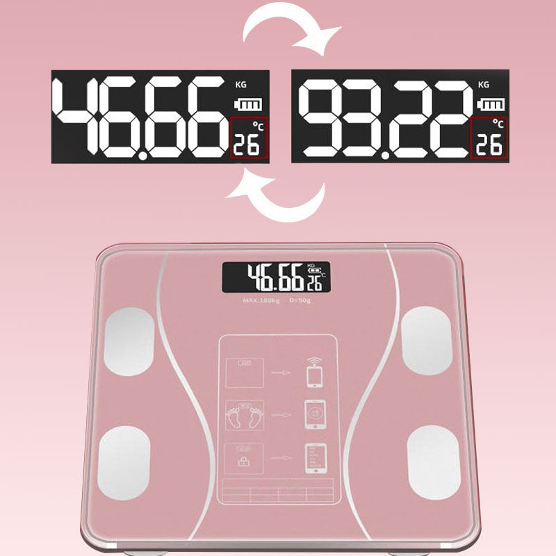 🏅🔥Sista dagens rea 56% RABATT🔥Vikt & Kroppsfett Smart Digital Våg