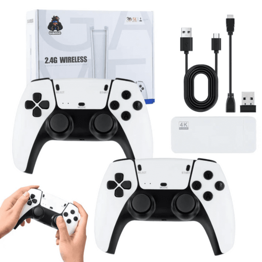 🎮 50% RABATT NU ! 🔥 Klassisk Retro Dubbla Spelstänger – Inbyggda Spel, USB-kontakt & Autentisk Känsla ⚡