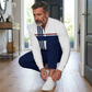 👕 60% RABATT! 🔥 Herrset med Grafiskt Tryck & Byxor – Modern Look, Bekväm Passform & Avslappnad Stil 👖