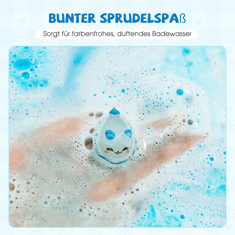 🛁 50% RABATT! 🎁 Badbomber för Barn med Överraskning Inuti – Färgglada, Hudvänliga & Perfekta som Present 🏐
