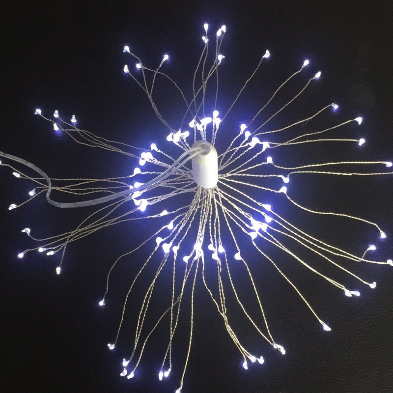 🎆 50% RABATT! 💡Solenergi Fyrverkerier Ljusgirland – Magisk trädgårdsbelysning för fester & kvällar
