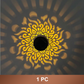 🌈 50% RABATT! ☀️ Solcellsdriven Mandala Projektorlampa – Färgglada Mönster, Vattentät & Automatisk för Trädgård & Uteplats 🌸