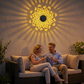 🌈 50% RABATT! ☀️ Solcellsdriven Mandala Projektorlampa – Färgglada Mönster, Vattentät & Automatisk för Trädgård & Uteplats 🌸
