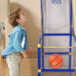 🏀 Inomhusbasket-arkadspel för barn – automatisk bollretur & stabil konstruktion – perfekt för aktiv lek & koordination – komplett set med boll & pump 🧒🎯