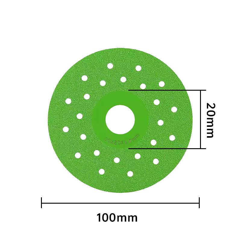 🔩 50% RABATT 💎 | Platt Slipande Skärskiva – Diamantbelagd & 100mm för Keramik/Marmor