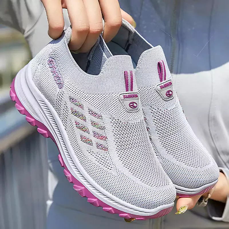 📢📢50 % RABATT ⏰ Fly Knit-vävda ortopediska slip-on-skor med fotvalvsstöd