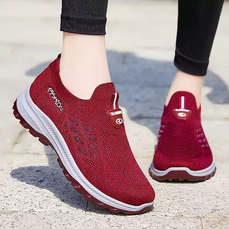 📢📢50 % RABATT ⏰ Fly Knit-vävda ortopediska slip-on-skor med fotvalvsstöd