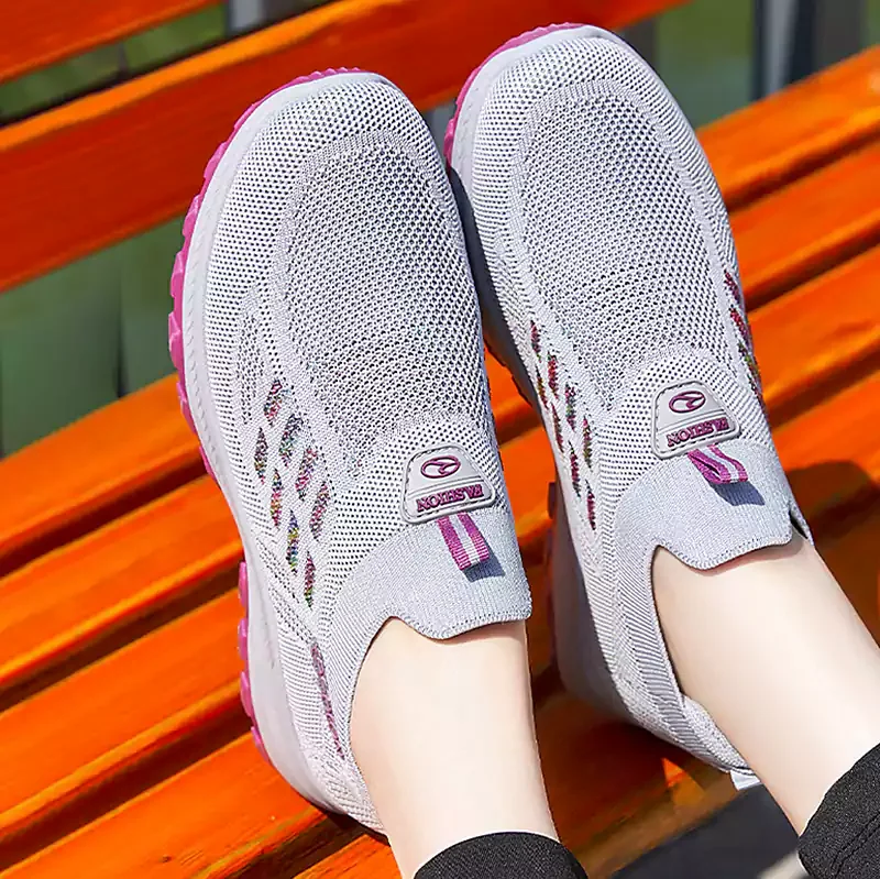 📢📢50 % RABATT ⏰ Fly Knit-vävda ortopediska slip-on-skor med fotvalvsstöd