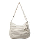 Canvasväska med flera fickor 🎒 Lätt och slitstark, justerbar axelrem, kan bäras som axelväska eller crossbody-väska 👜