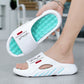 ☁️ 50% RABATT NU! 👟 Halksäkra tjocksulade cloud tofflor för män – Memoryskumdämpning, fotvalvsstöd & bekväm påtagning – perfekt för hemmet ✨