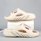 ☁️ 50% RABATT NU! 👟 Halksäkra tjocksulade cloud tofflor för män – Memoryskumdämpning, fotvalvsstöd & bekväm påtagning – perfekt för hemmet ✨